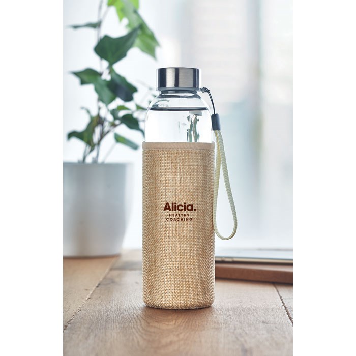 UTAH TOUCH - Trinkflasche Glas 500ml