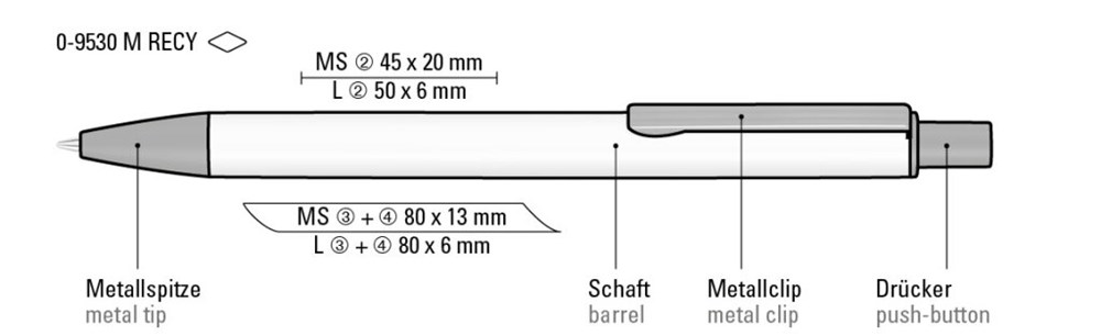 GROOVE M RECY, schwarz