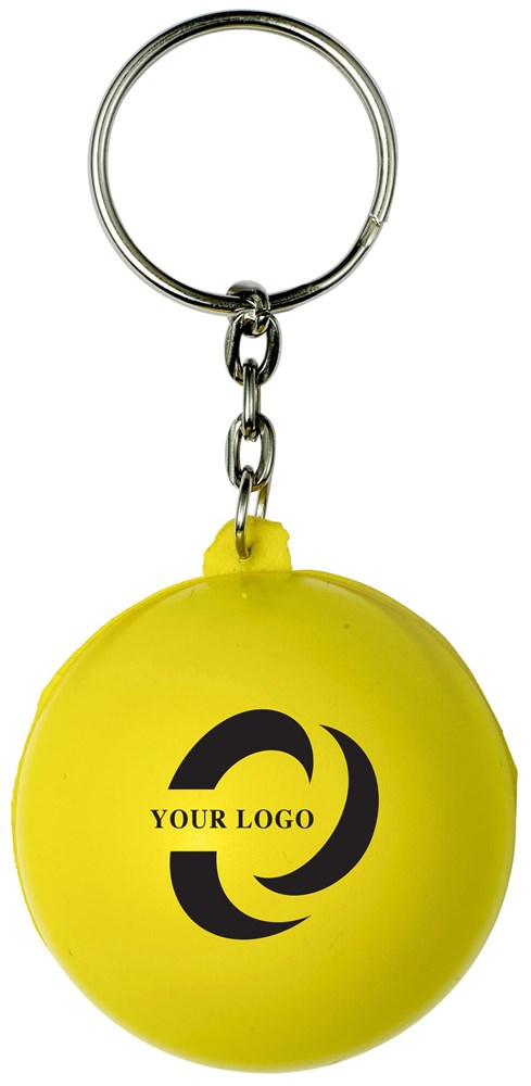 Antistress smile con portachiavi, in PU Earl
