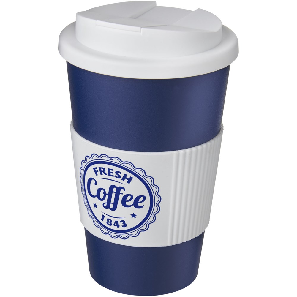 Americano® 350 ml Isolierbecher mit Schutzring & auslaufsicherem Schraubverschluss