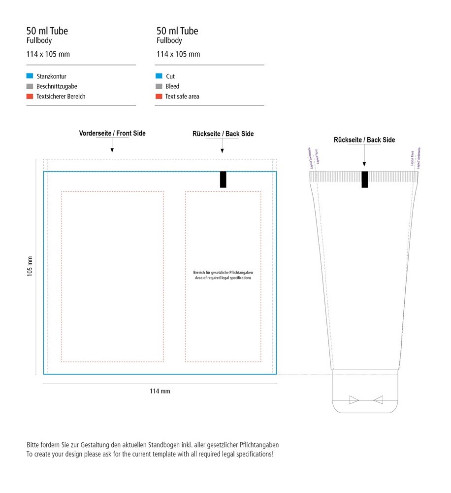 Sonnenmilch LSF 30, 50 ml Tube